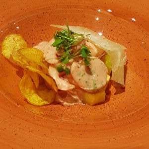 coctel de camarones