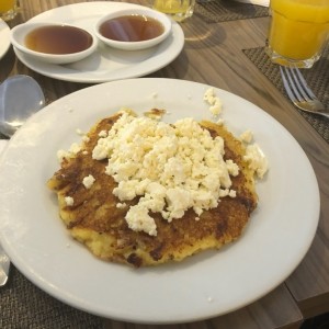 arepa de chocolo con queso