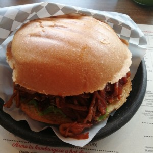 Sandwich cerdo bbq