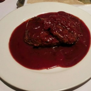 Lomo de cuadril al vino
