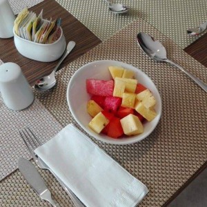 Plato de frutas 