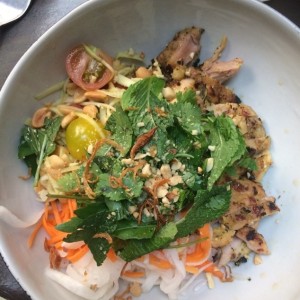Bowl callejero con pollo