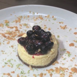 Cheesecake de frutos rojos