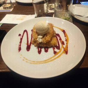 Banana tempura