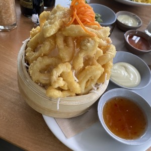 Tempura calamares 
