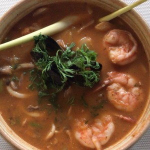 sopa de mariscos