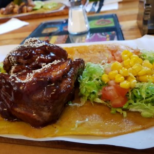 costillas bbq