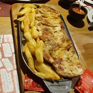 Pollo al ajillo