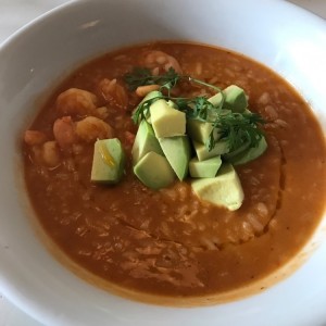 Arroz Caldoso con Camarones