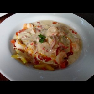 camarones achiote