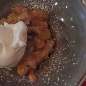 Banana tempura