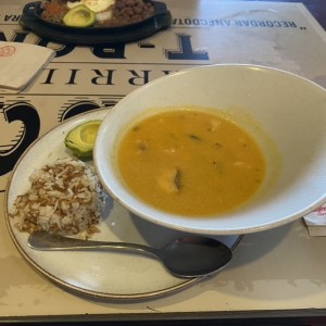 Cazuela de salmon 
