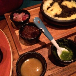 Cazuela de chorizo verde