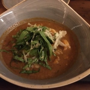 pozole de gambas