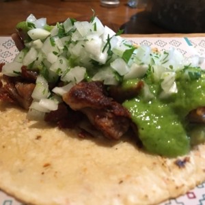 tacos de carne de cerdo!