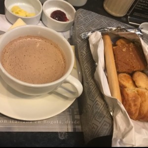 Completo con chocolate