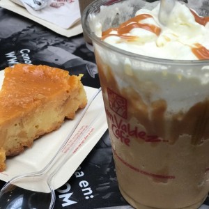 nevado de arequipe, flan de almojabanas