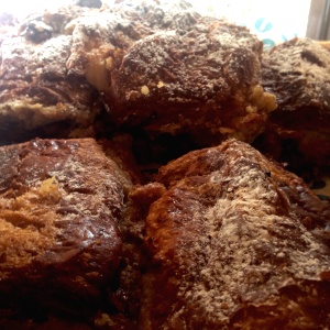 Pan de almendra y chocolate