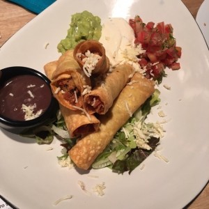 flautas de pollo