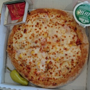 Pollo y maiz