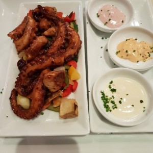 Pulpo a la parrilla 