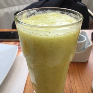 Jugo con jengibre