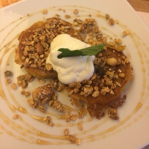 Pancakes de auyama