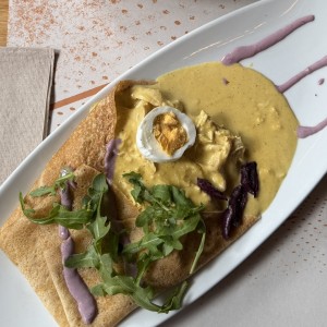 Crepe de aji 