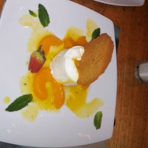 Postre de maracuya 