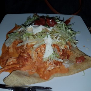 Crepes de pollo mexicano
