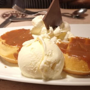 mini wafle de arequipe 