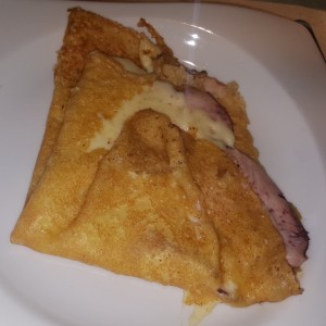 crepe se jamón y queso 