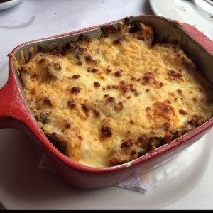 lasagna de pollo en salsa pomodoro 