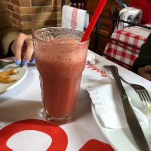 jugo de fresa