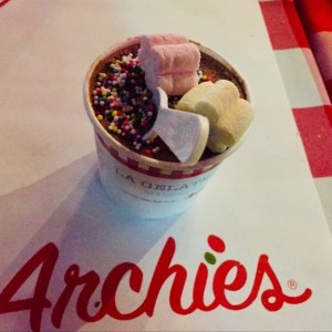 Helado Chocolate Menú Infantil