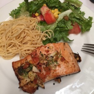 filete de salmón