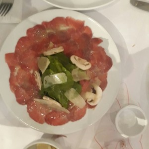 Carpaccio de Res
