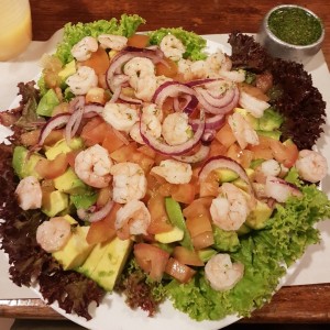 Ensalada de camarón