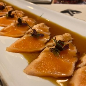Tataki de salmon