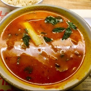 Curry Rojo Con Tofu