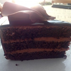 torta de chocolate