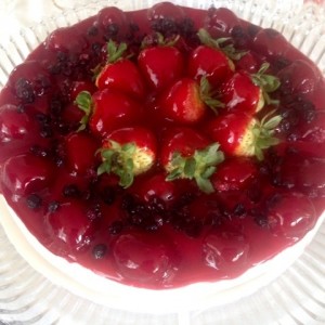 cheese cake horneado