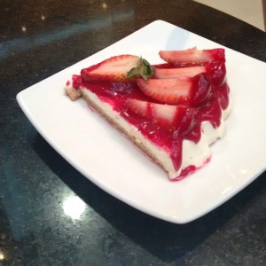 Cheesecake de fresa