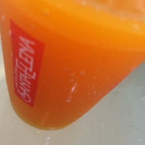 Jugo de mandarina