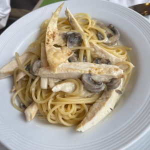 Pasta pollo