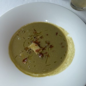 Alcachofa y guanchale