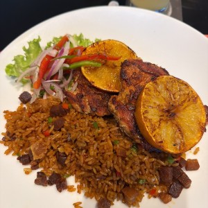 Arroz pollo