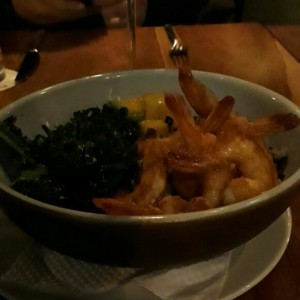 Bowl de langostinos