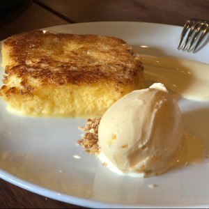 torrijas con helado