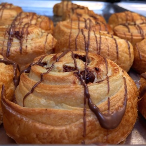 Rollito de chocolate